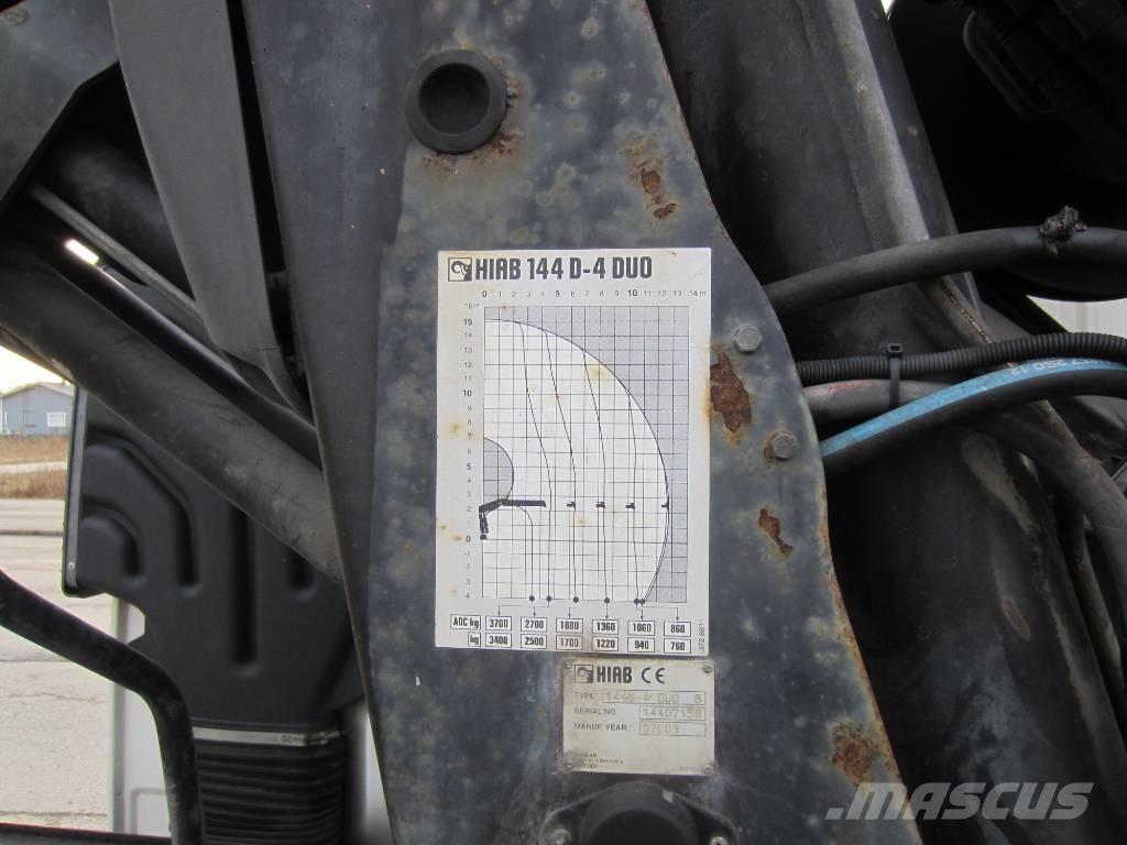 Volvo FM 12  6x2 4600 Camiões caixa desmontável com elevador de cabo