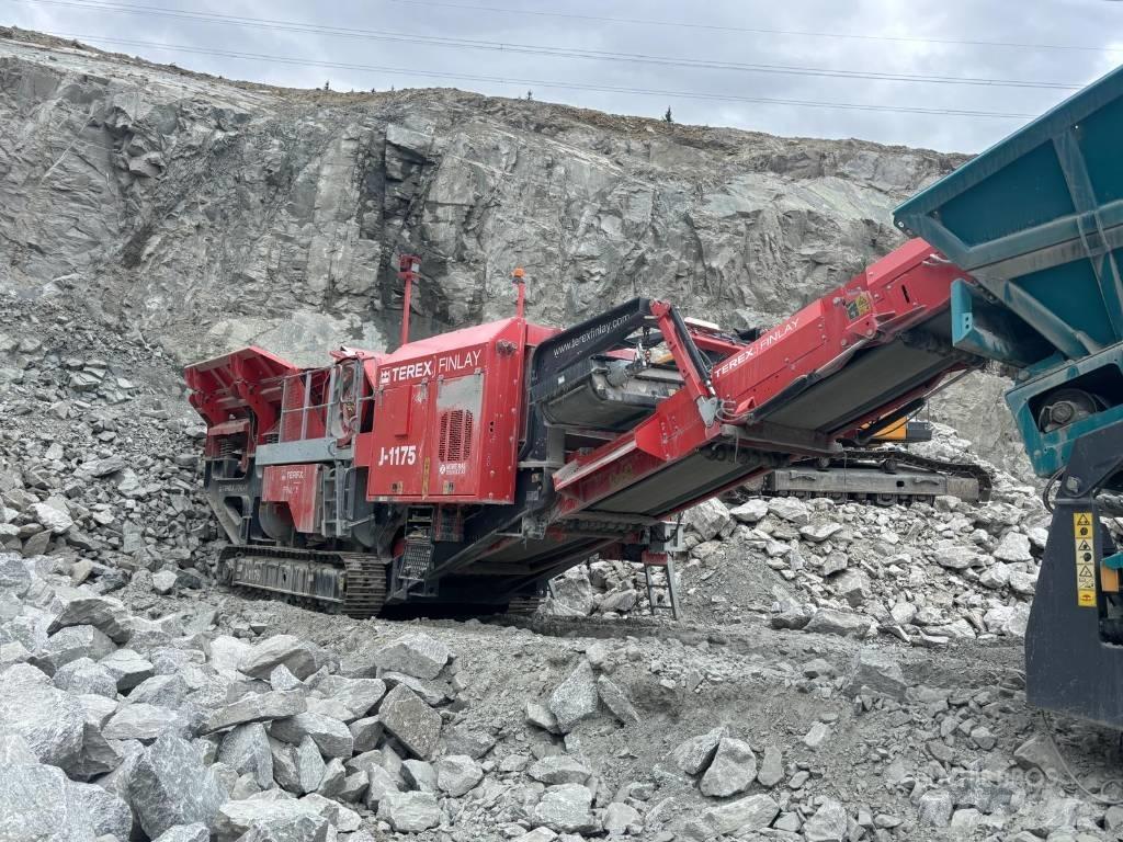 Terex Finlay J1175 Britadores móveis