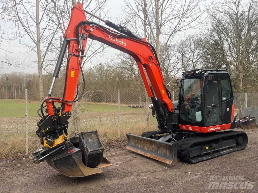 Kubota KX 080-4 Escavadoras Midi 7t - 12t