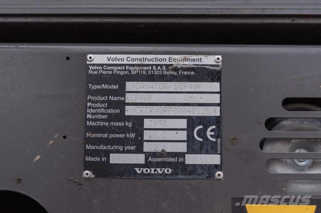 Volvo ECR 40 F Escavadeiras de esteiras