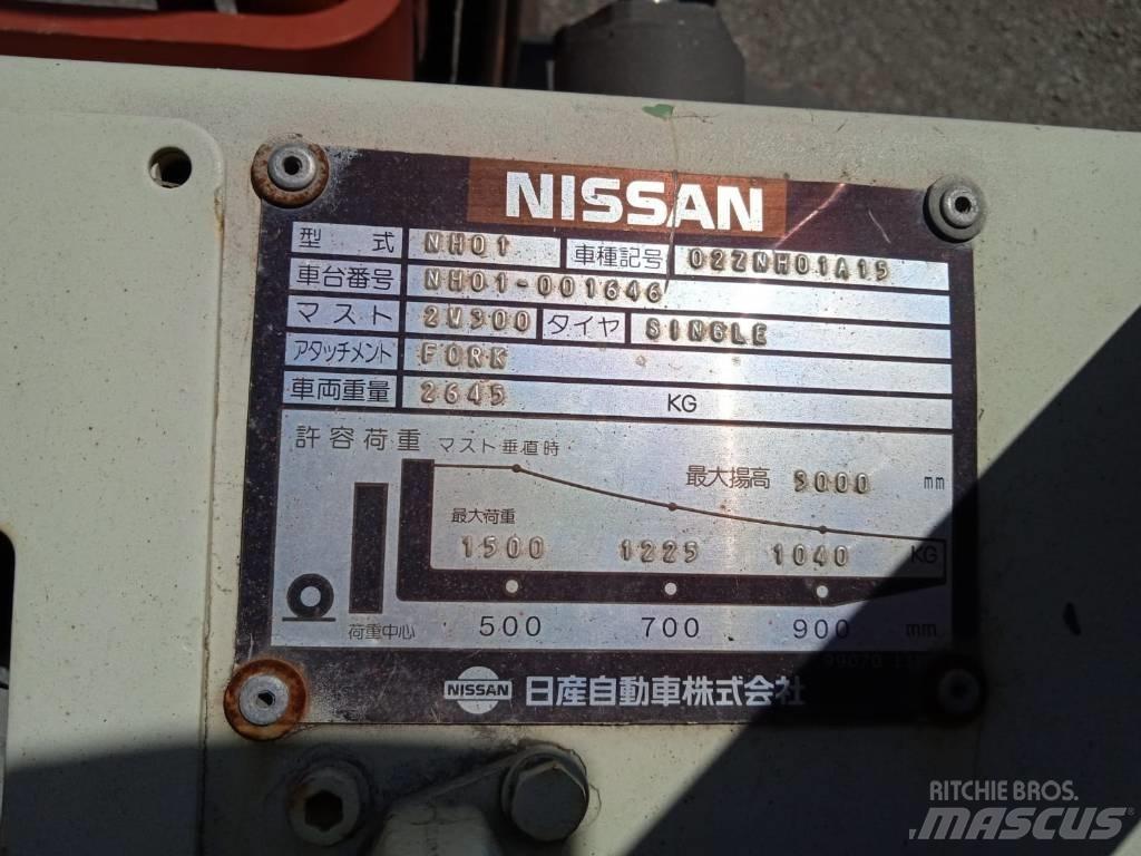 Nissan 02ZNH01A15 Empilhadores a gás