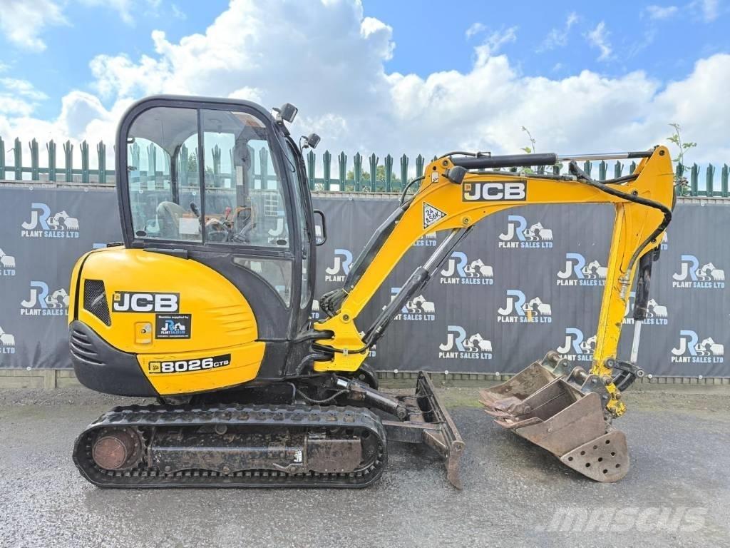 JCB 8026 CTS Miniescavadeiras