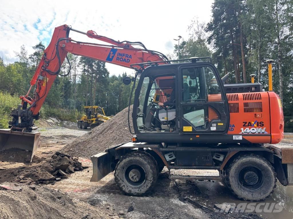 Hitachi ZX 140 W-6 Escavadoras de rodas