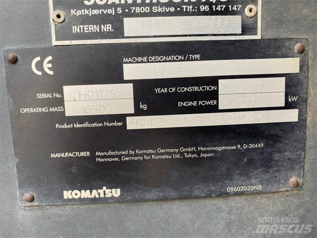 Komatsu WA320-7 Carregadeiras de rodas