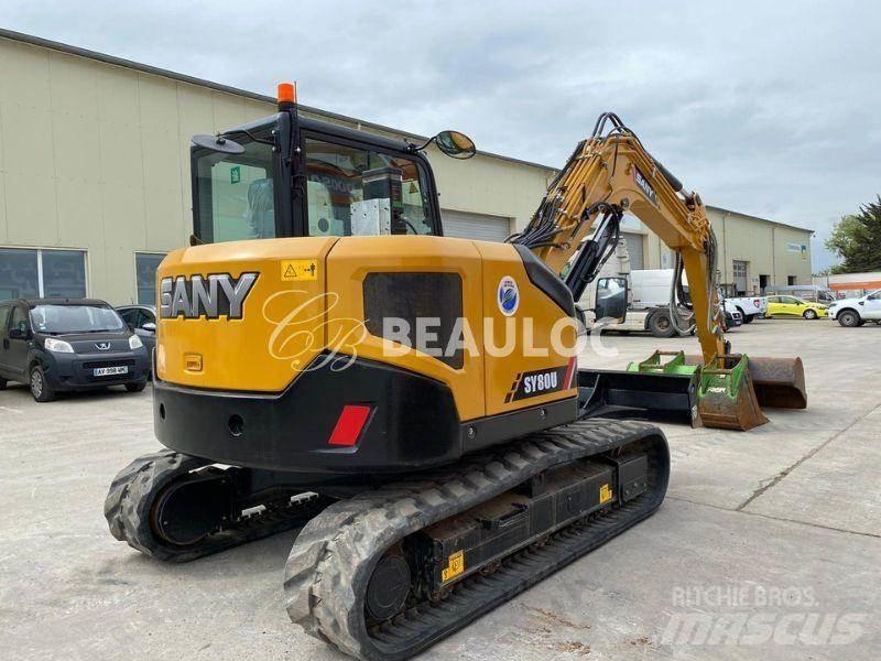 Sany SY 80 U Escavadeiras de esteiras
