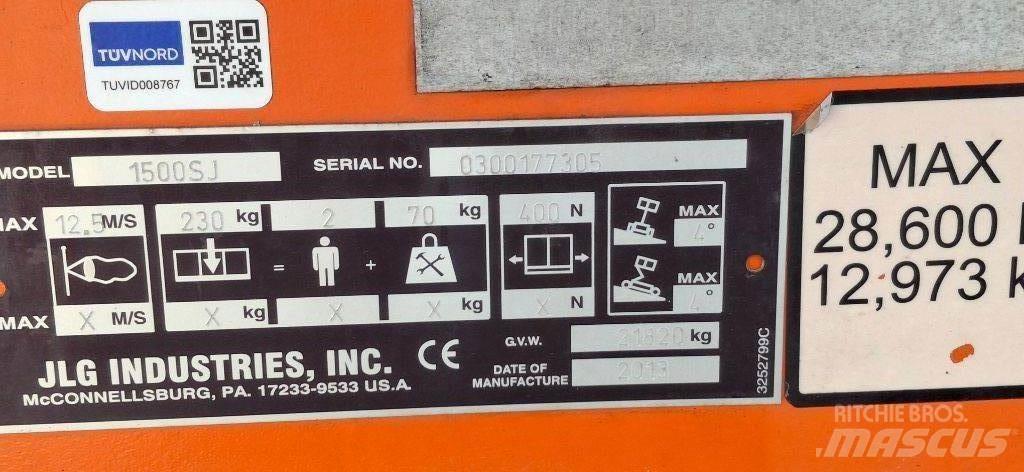 JLG 1500SJ Elevadores braços Telescópicos