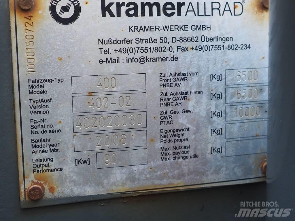 Kramer 4107 Manipulador telescópico