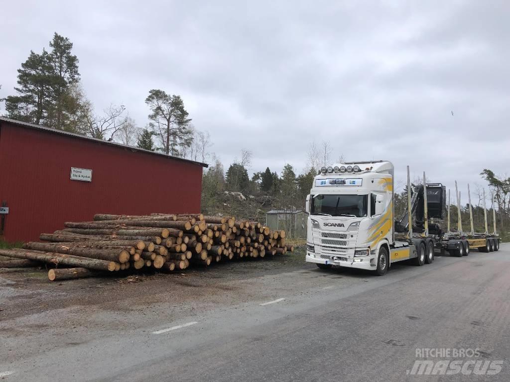 Scania R 650 Caminhões de transporte de troncos
