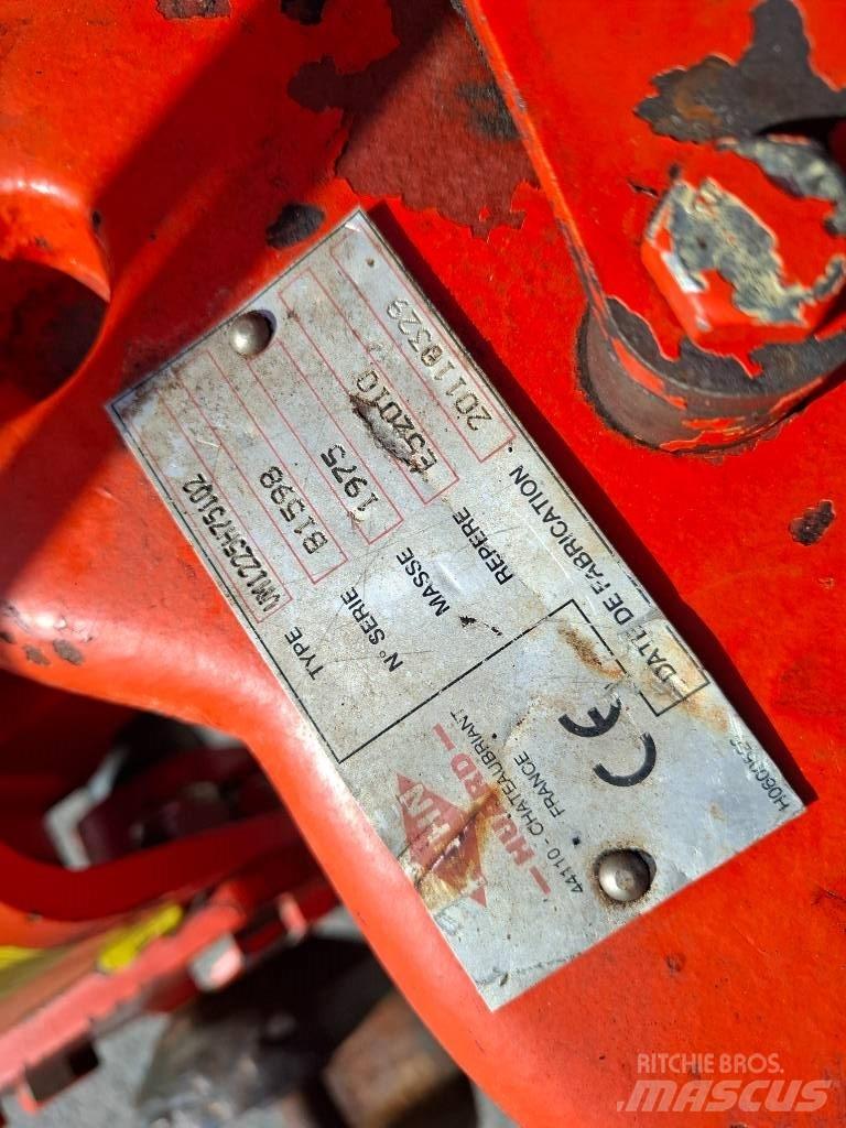 Kuhn Vari-Master 122 Charruas reversíveis