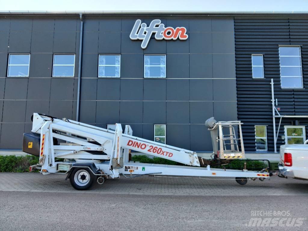 Dino 260 XTD Skylift Plataformas aéreas montadas em atrelados