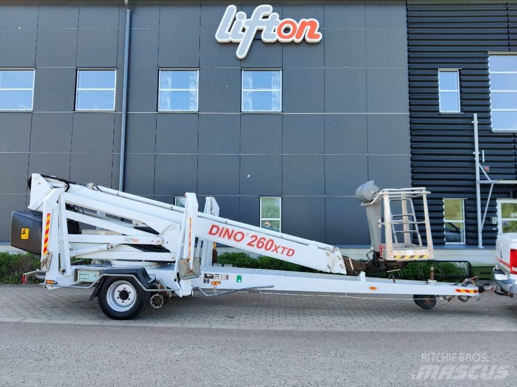 Dino 260 XTD Skylift Plataformas aéreas montadas em atrelados