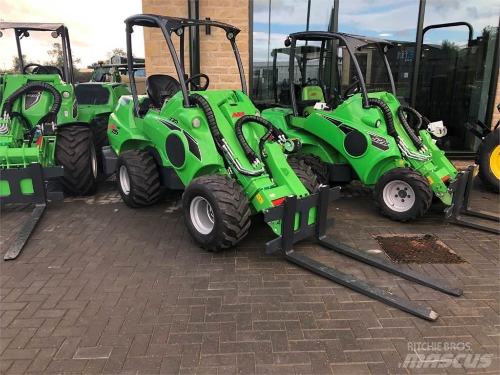 Avant AV 735 Carregadeiras de rodas