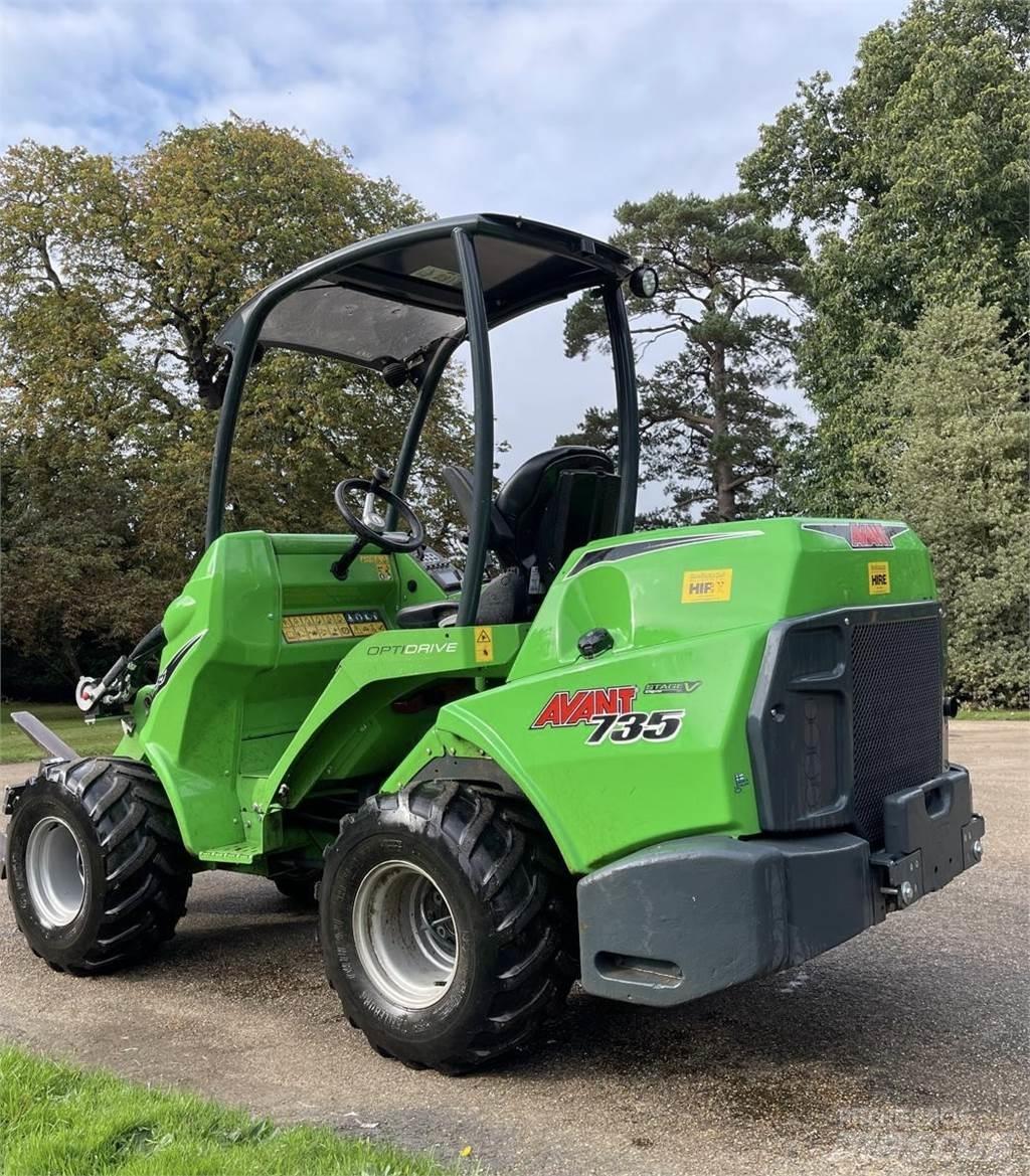 Avant AV 735 Carregadeiras de rodas