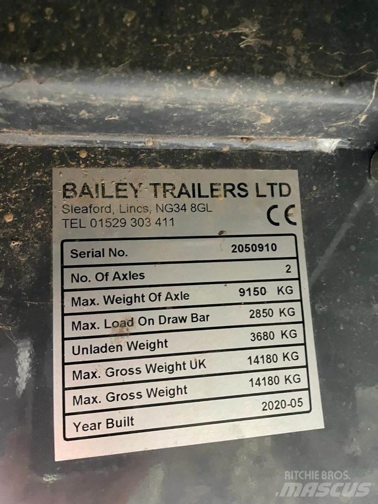 Bailey 10 TONNE Reboque de fardos
