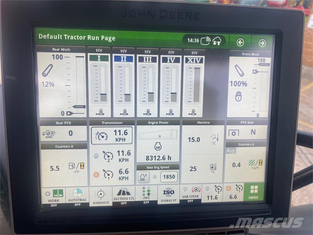 John Deere 6250R Tratores Agrícolas usados