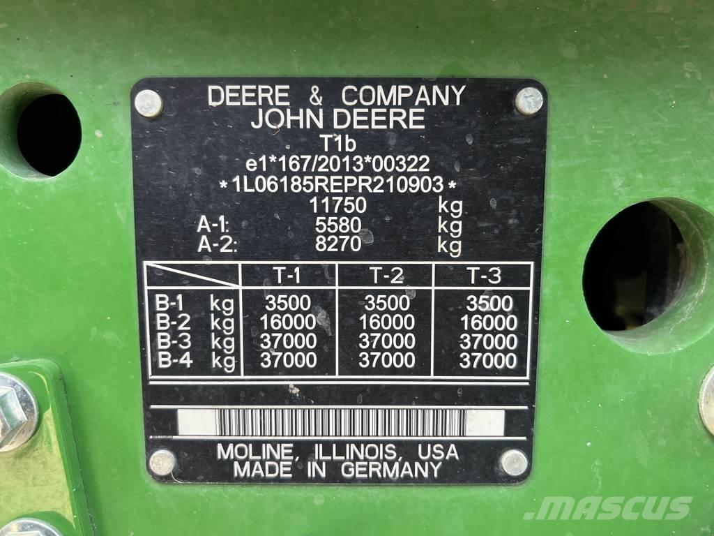 John Deere 6R185 Tratores Agrícolas usados