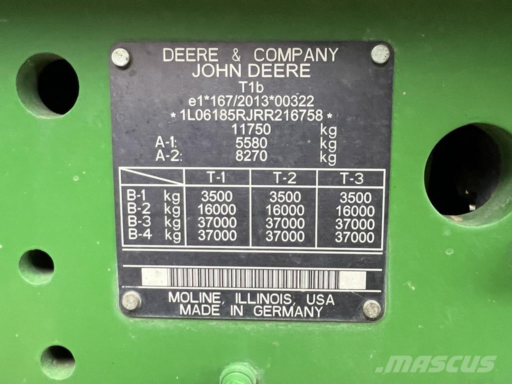 John Deere 6R185 Tratores Agrícolas usados