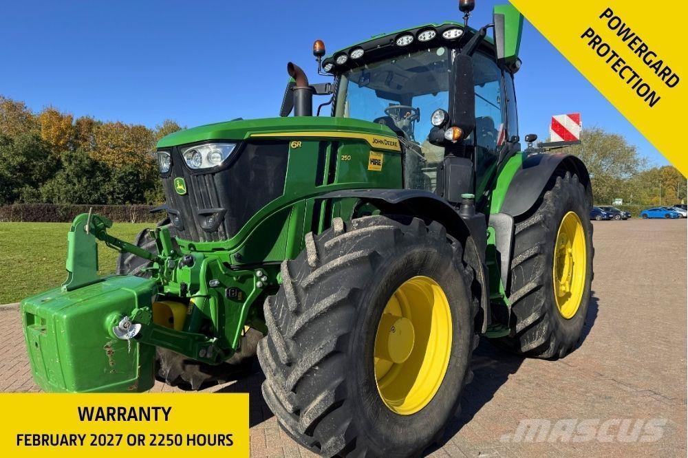 John Deere 6R250 Tratores Agrícolas usados