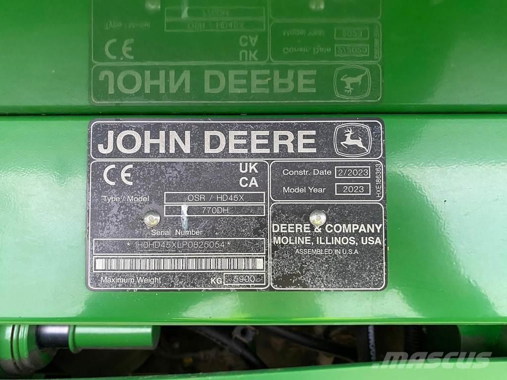 John Deere HDX45 Ceifeiras debulhadoras