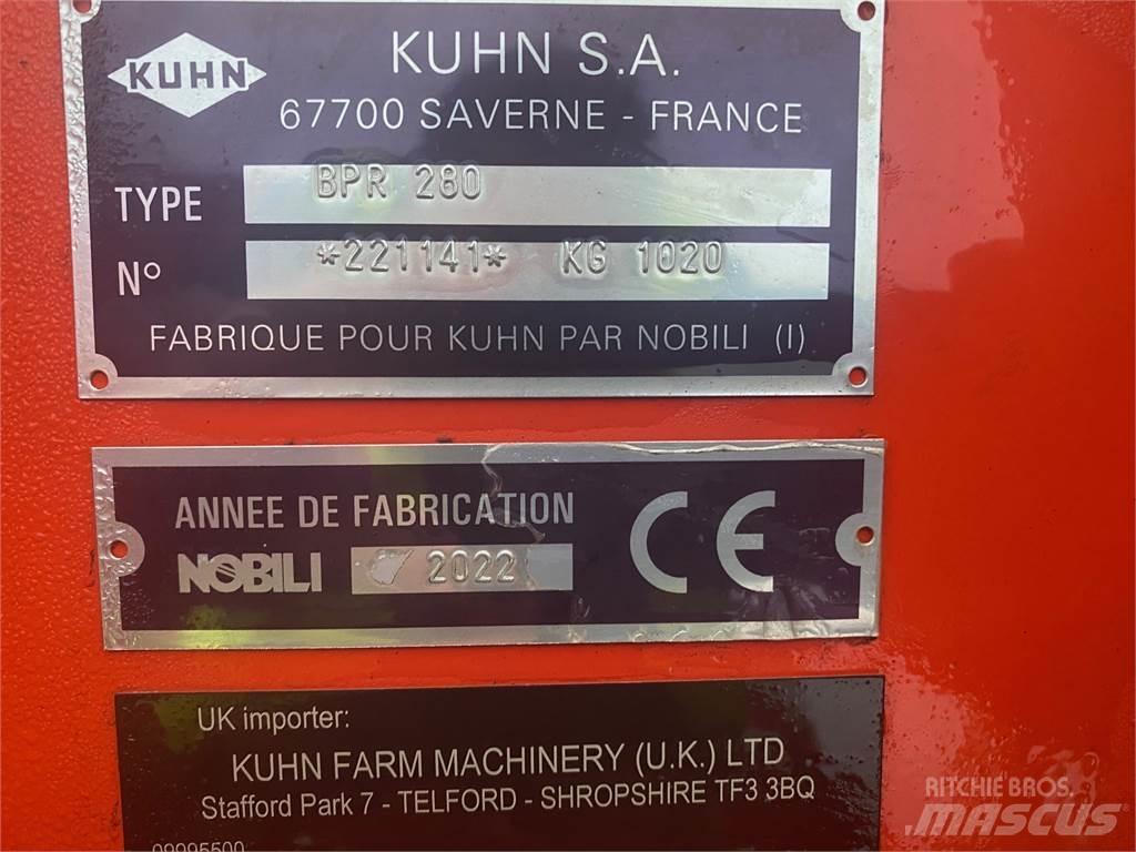 Kuhn BPR280 RH Gadanheiras e cortadores de folhas para pastos
