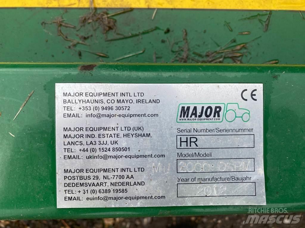 Major 2000 OSRM Gadanheiras e cortadores de folhas para pastos