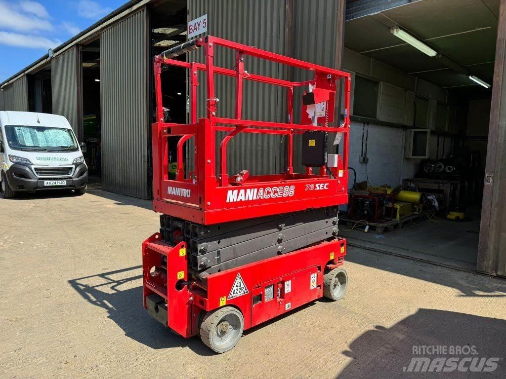 Manitou 78 SEC Elevadores de tesoura