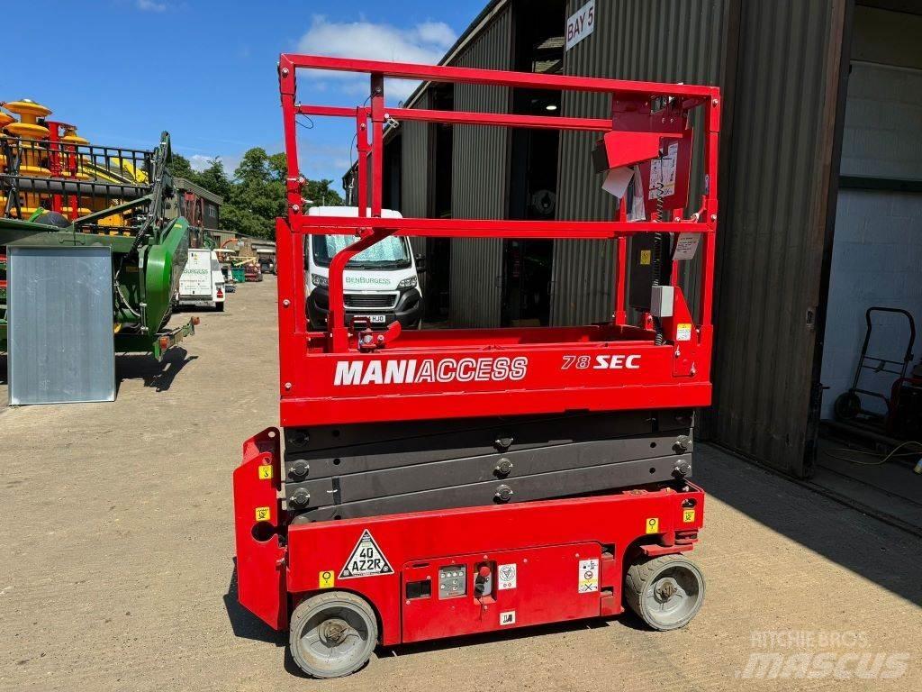 Manitou 78 SEC Elevadores de tesoura