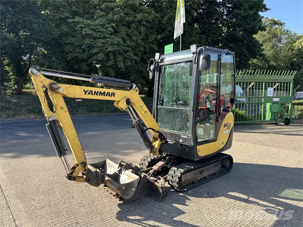 Yanmar SV18 Escavadoras Midi 7t - 12t