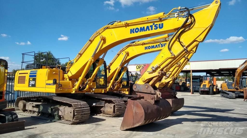 Komatsu PC360LC-10 Escavadeiras de esteiras