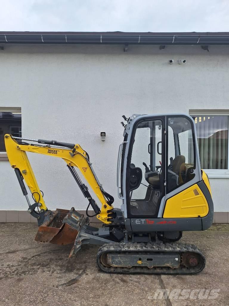 Wacker Neuson ET 18 Escavadeiras de esteiras