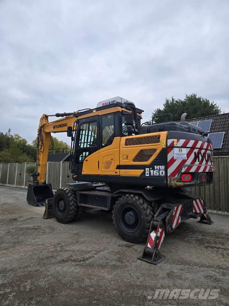 Hyundai HW 160 Escavadoras de rodas