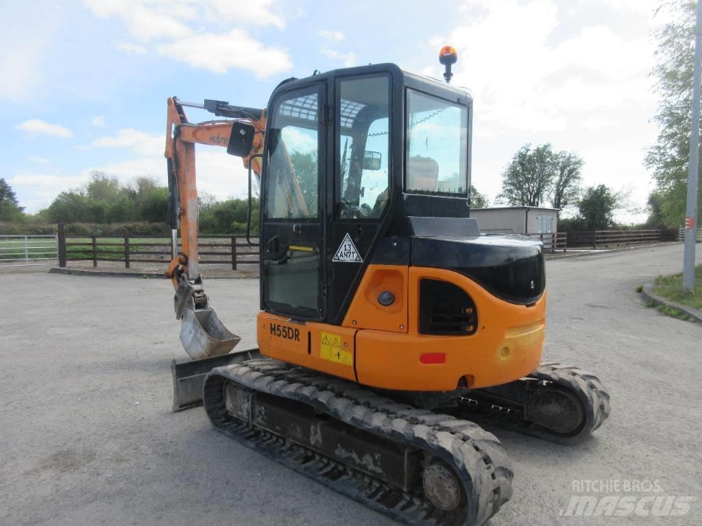 Hanix H 55 DR Miniescavadeiras