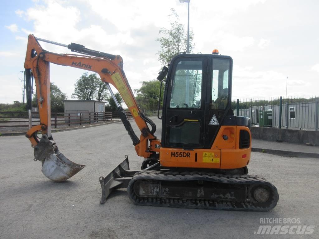 Hanix H 55 DR Miniescavadeiras