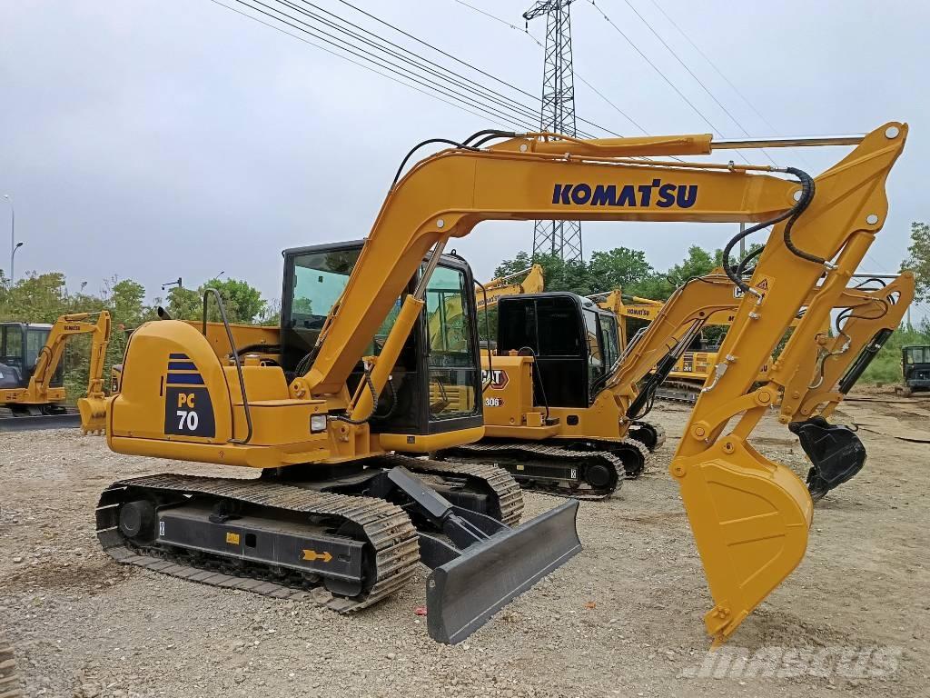 Komatsu PC 70 Escavadoras Midi 7t - 12t