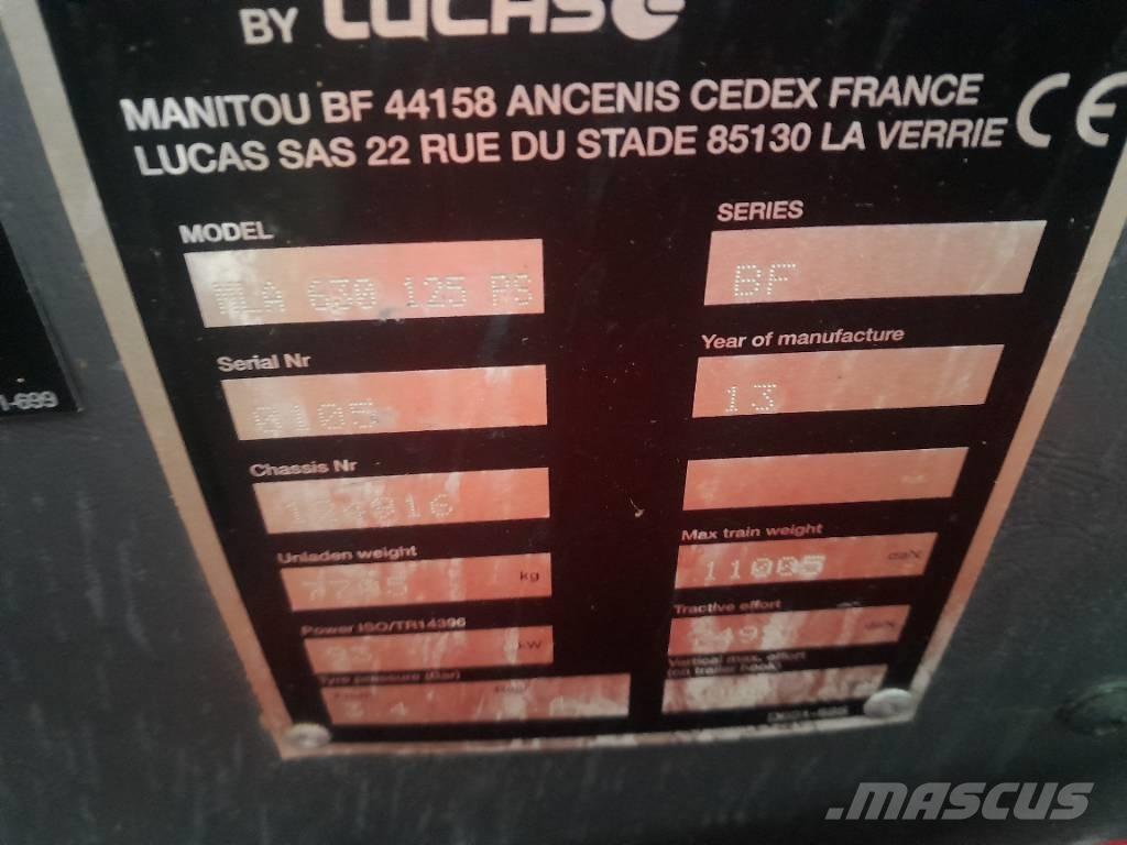 Manitou MLT630-125 Telescópicas para Agricultura