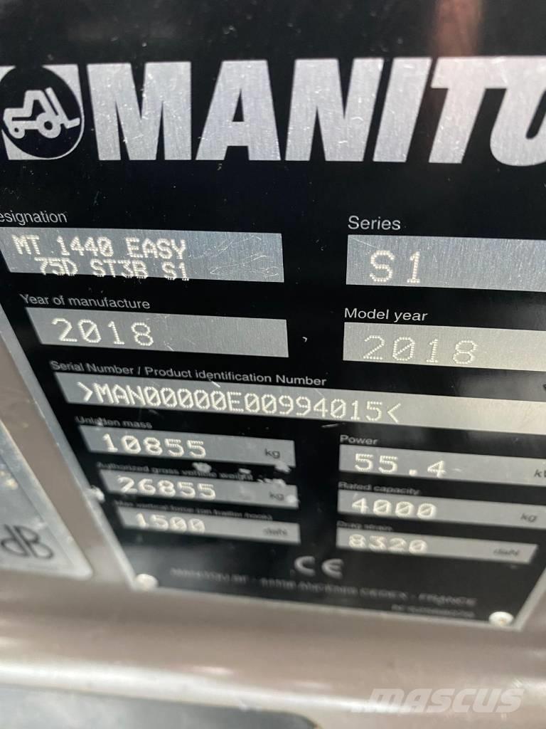 Manitou MT 1440 Manipulador telescópico