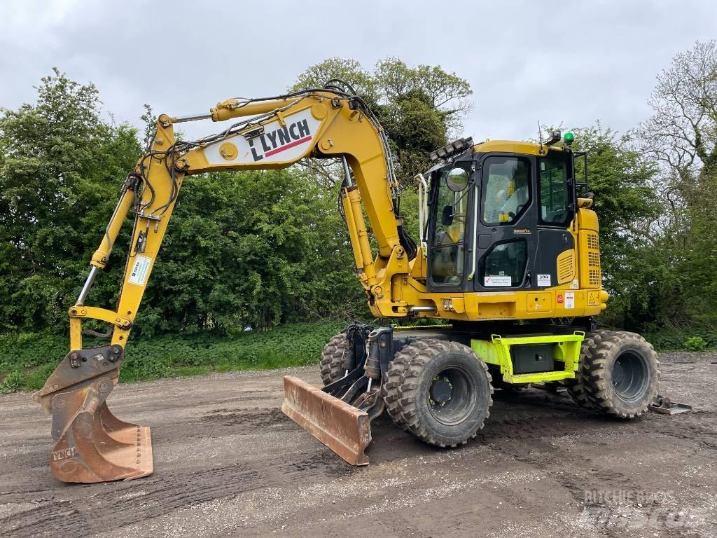 Komatsu PW 118 Escavadoras de rodas
