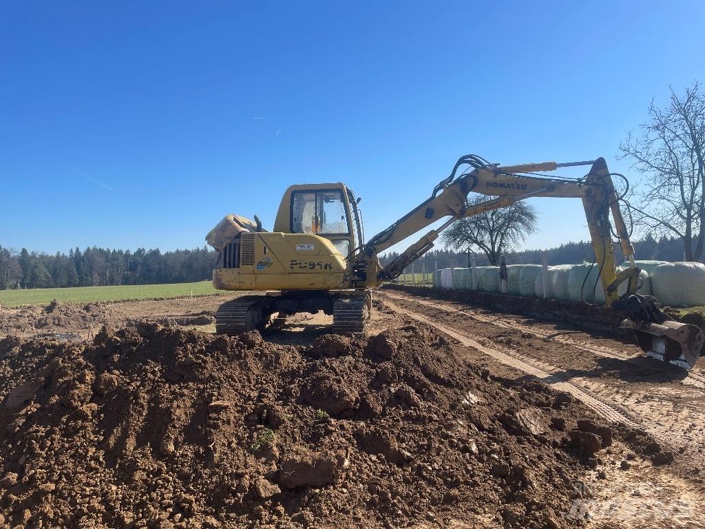 Komatsu Pc 95 r Escavadoras Midi 7t - 12t