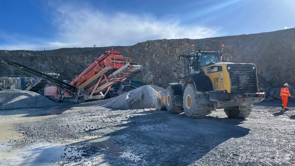 Komatsu WA480 Carregadeiras de rodas