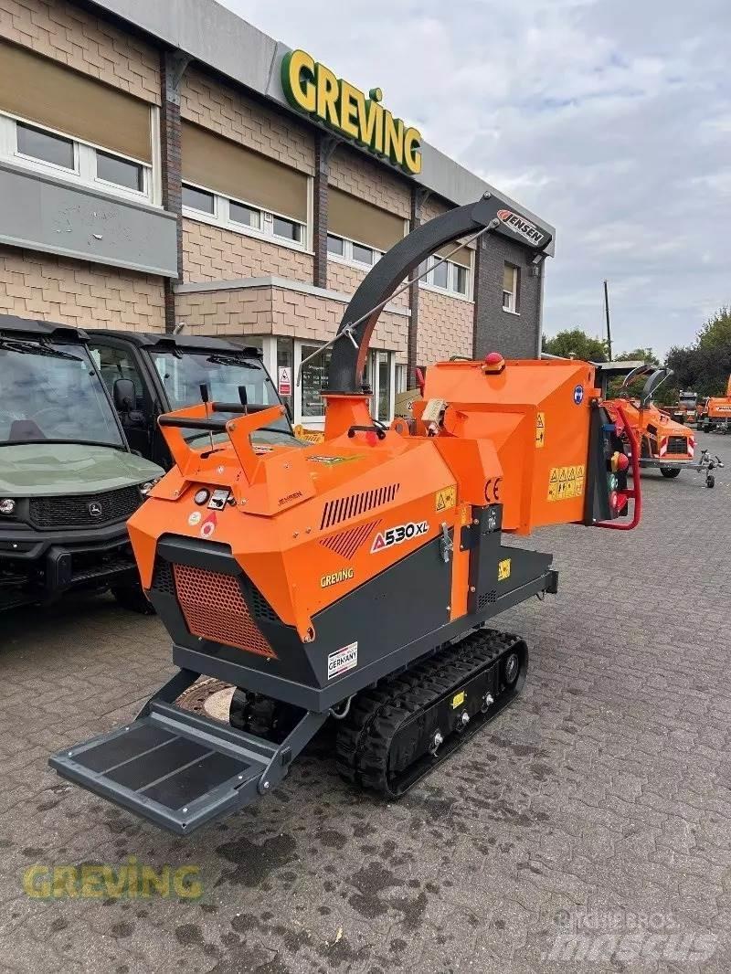 Jensen A530 Raupe Forrageiras agricolas