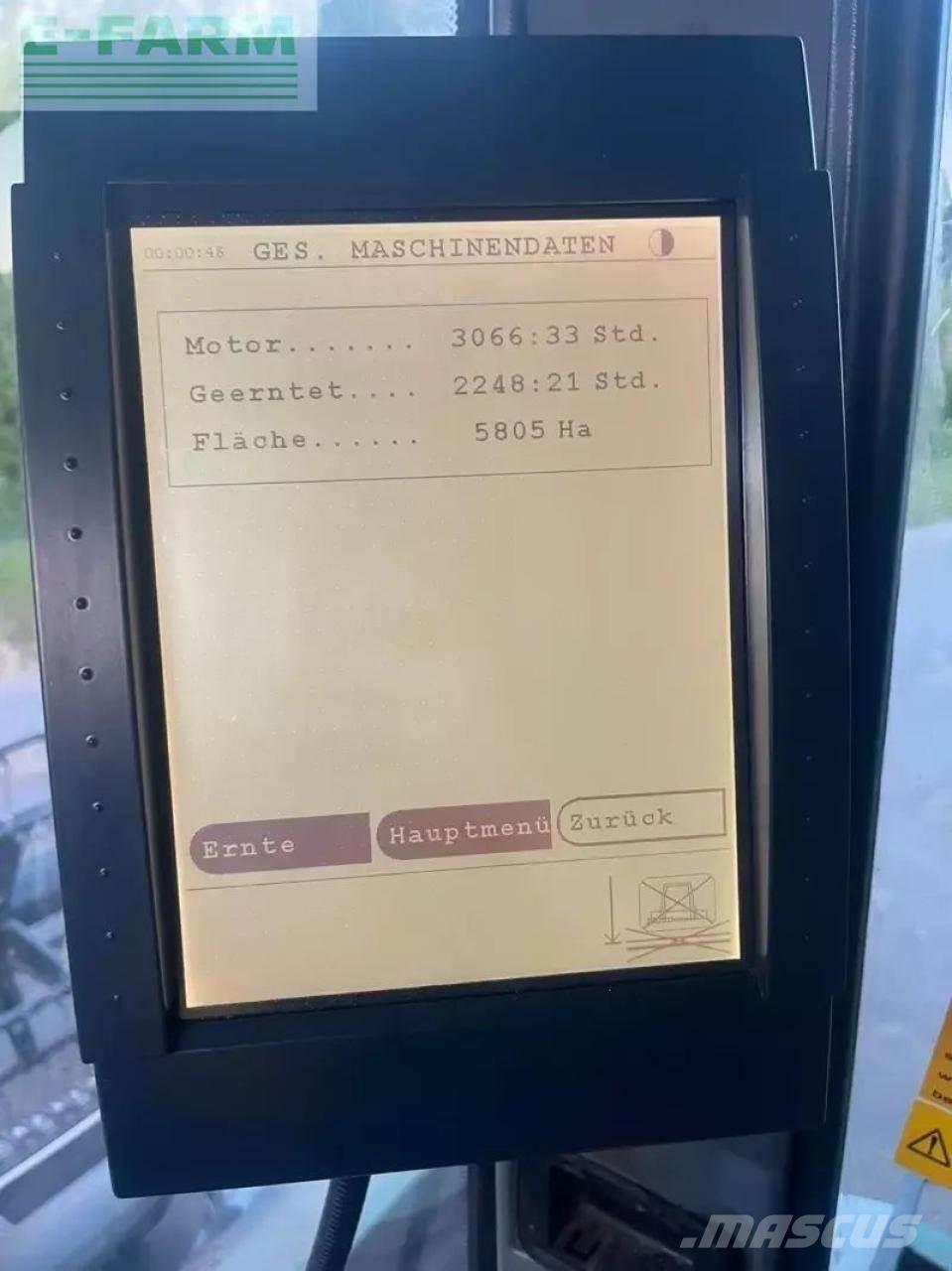 Fendt 8400 p al Ceifeiras debulhadoras