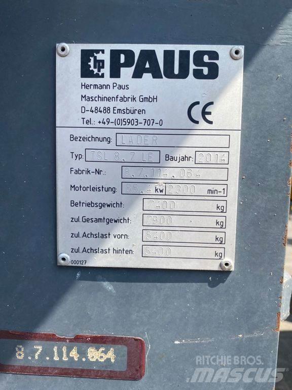 Paus TSL8.7 Carregadeiras de rodas