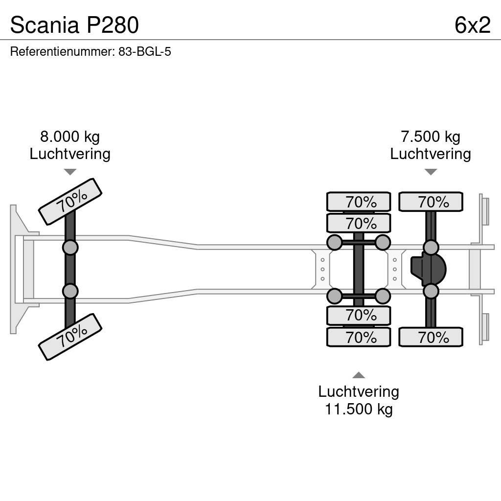 Scania P280 Camiões de chassis e cabine