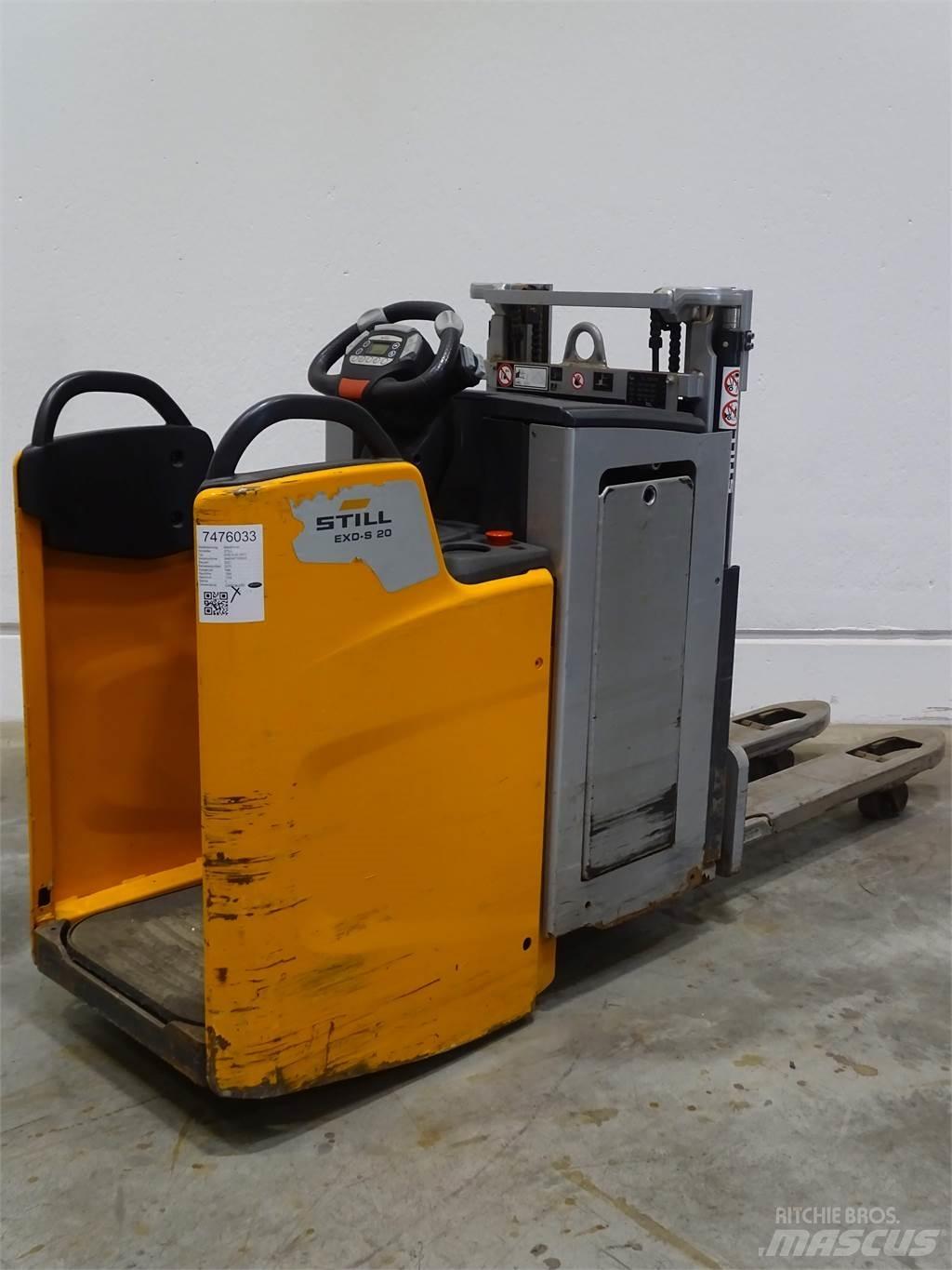 Still EXD-S20 Empilhador para operador externo