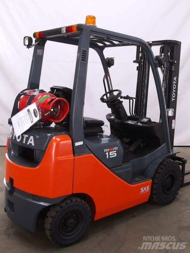 Toyota 02-8FGF15 Empilhadores a gás