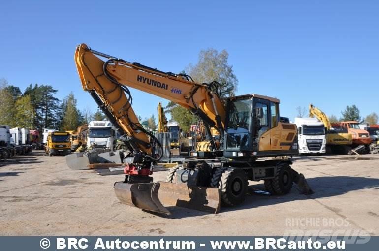 Hyundai HW160 Escavadoras de rodas