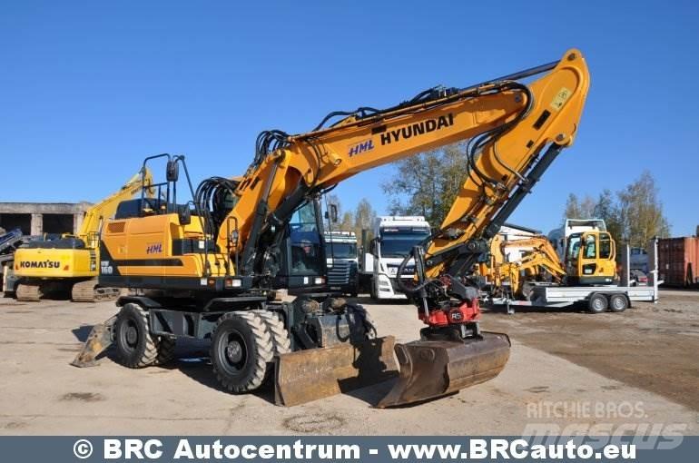 Hyundai HW160 Escavadoras de rodas