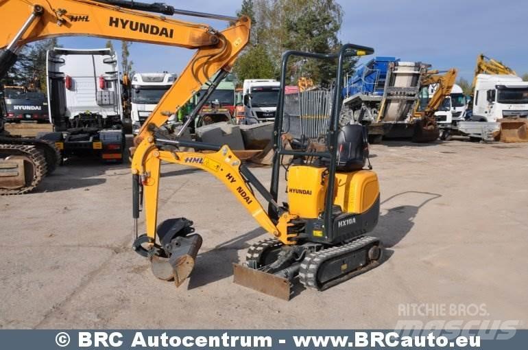 Hyundai HX10A Miniescavadeiras