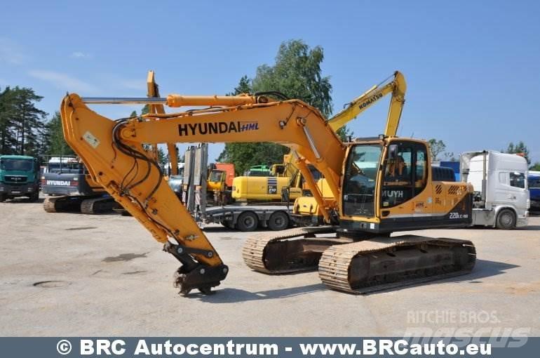 Hyundai R220LC-9A Escavadeiras de esteiras
