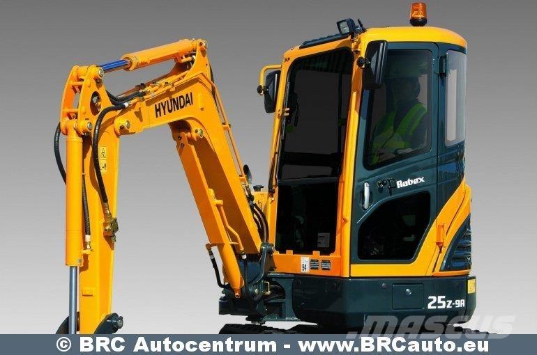 Hyundai R25Z-9AK Miniescavadeiras